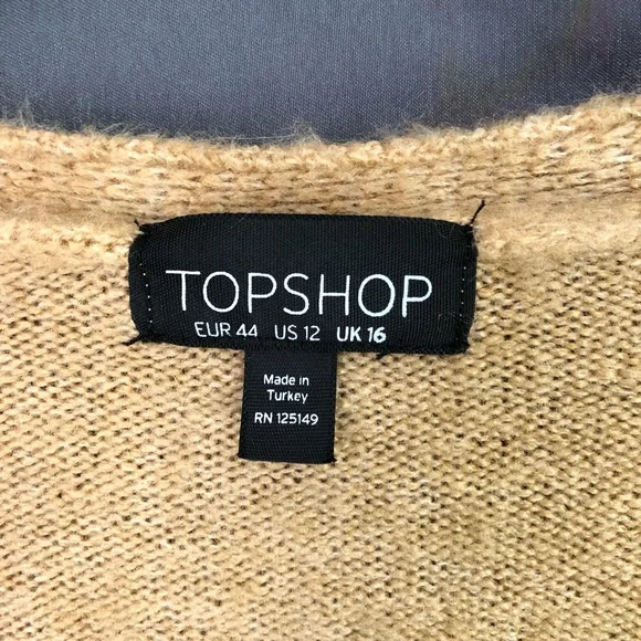 Topshop Oversize Cardigan - Picture 3 of 8